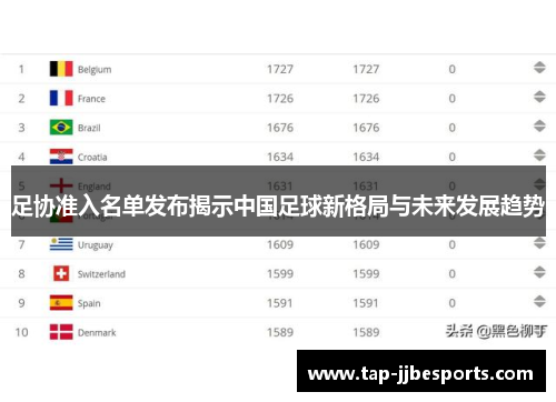 足协准入名单发布揭示中国足球新格局与未来发展趋势 足协准入名单发布揭示中国足球新格局与未来发展趋势
